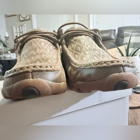 Womens Twisted X Chukka Driving Moc Toe Boots - Picture 3 of 7